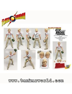 Flash Gordon - Set de figura articulada y sandwichera de metal - Hero H.A.C.K.S. - Boss Fight Studio 2