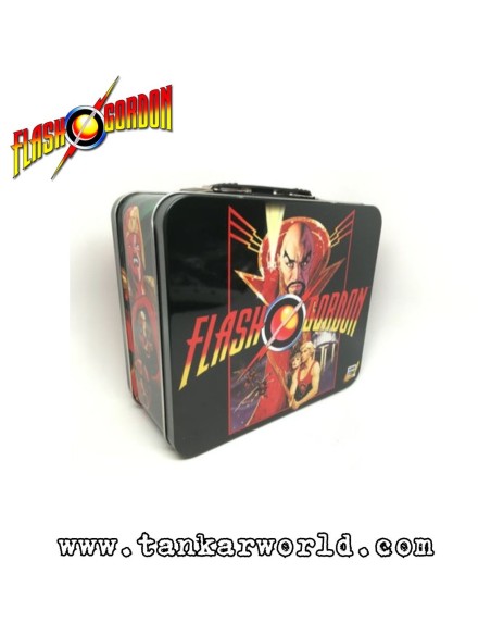 Flash Gordon - Set de figura articulada y sandwichera de metal - Hero H.A.C.K.S. - Boss Fight Studio