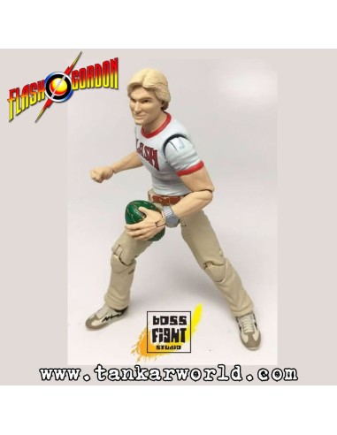 Flash Gordon - Set de figura articulada y sandwichera de metal - Hero H.A.C.K.S. - Boss Fight Studio