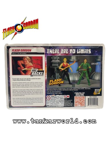Flash Gordon - Figura articulada Tank Top Flash - Hero H.A.C.K.S. - Boss Fight Studio