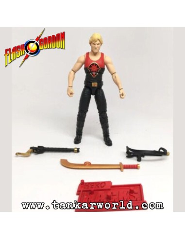 Flash Gordon - Figura articulada Tank Top Flash - Hero H.A.C.K.S. - Boss Fight Studio