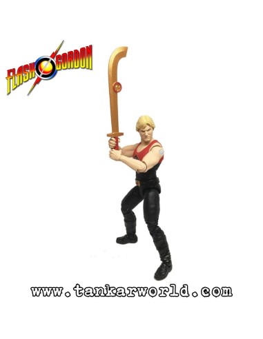 Flash Gordon - Figura articulada Tank Top Flash - Hero H.A.C.K.S. - Boss Fight Studio