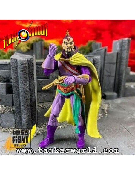 General Ming de Flash Gordon - Figura articulada Wave 01 Comic - Hero H.A.C.K.S. - Boss Fight Studio