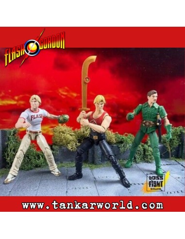 General Ming de Flash Gordon - Figura articulada Wave 01 Comic - Hero H.A.C.K.S. - Boss Fight Studio