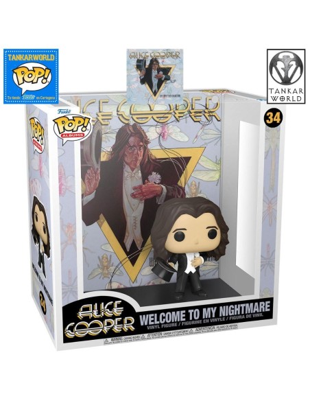 Funko Pop! - Alice Cooper - Welcome To My Nightmare - Pop! Albums 34