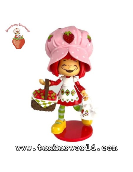 Tarta de Fresa - Figura Strawberry Shortcake with Custard - 15 cm