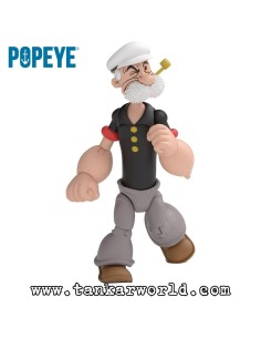Poopdeck Pappy with Pooky Jones - Figura articulada con accesorios - Escala 1:12 - Popeye Classics