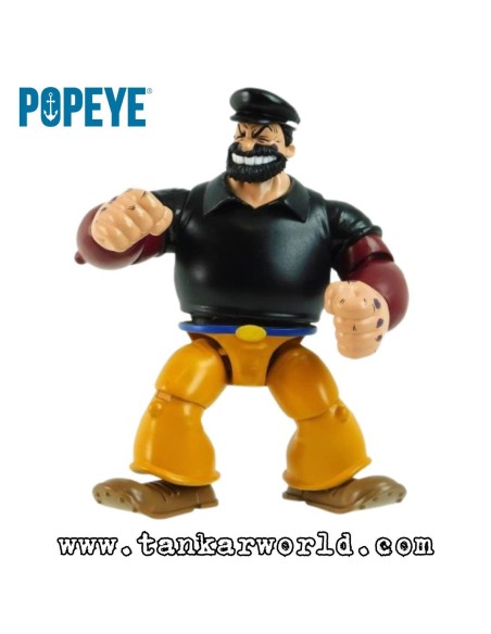 Bluto - Figura articulada con accesorios - Escala 1:12 - Popeye Classics