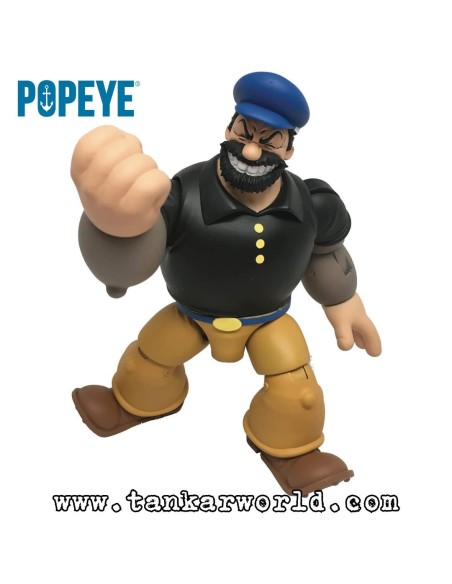 Bluto - Figura articulada con accesorios - Escala 1:12 - Popeye Classics