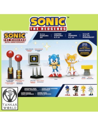 BLISTER SET DIORAMA SONIC THE HEDGEHOG
