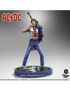 Bon Scott II - AC/DC - Estatua Rock Iconz - Knucklebonz - 24 cm