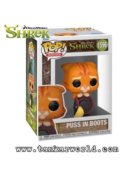 Funko Pop! - Gato con botas /Puss in boots - Shrek - Dream Works - 1596