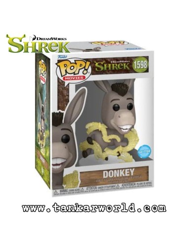 Funko Pop! - Asno / Donkey - Glitter - Shrek - Dream Works - 1598