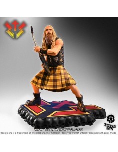 Zakk Wylde II - Zakk Sabbath - Estatua Rock Iconz - Knucklebonz - 24 cm