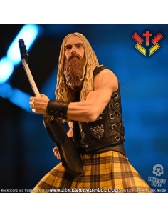 Zakk Wylde II - Zakk Sabbath - Estatua Rock Iconz - Knucklebonz - 24 cm 2