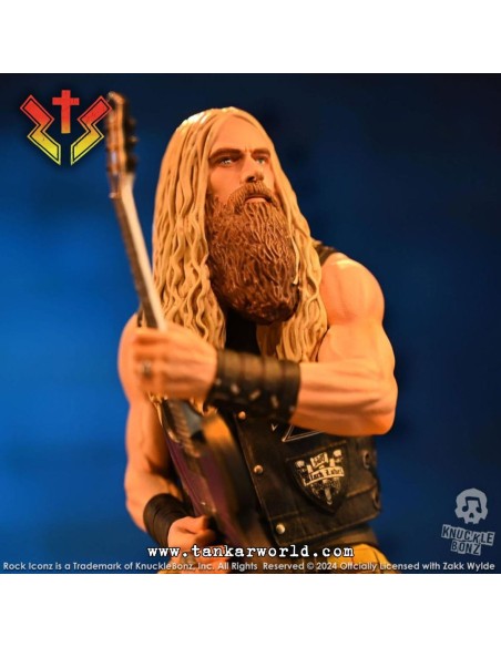 Zakk Wylde II - Zakk Sabbath - Estatua Rock Iconz - Knucklebonz - 24 cm