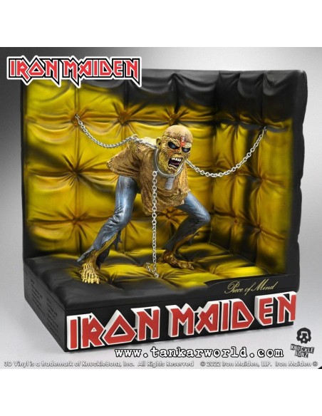 Iron Maiden - Piece Of Mind - Estatua 3D Vinyl - Knucklebonz - 25 cm