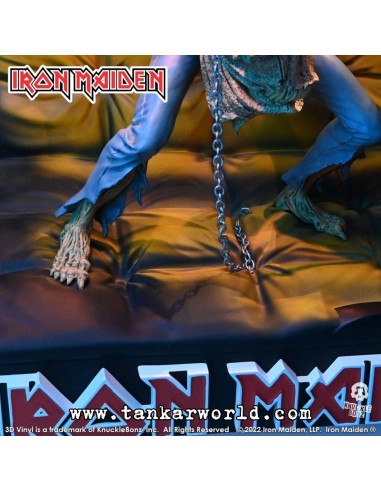 Iron Maiden - Piece Of Mind - Estatua 3D Vinyl - Knucklebonz - 25 cm