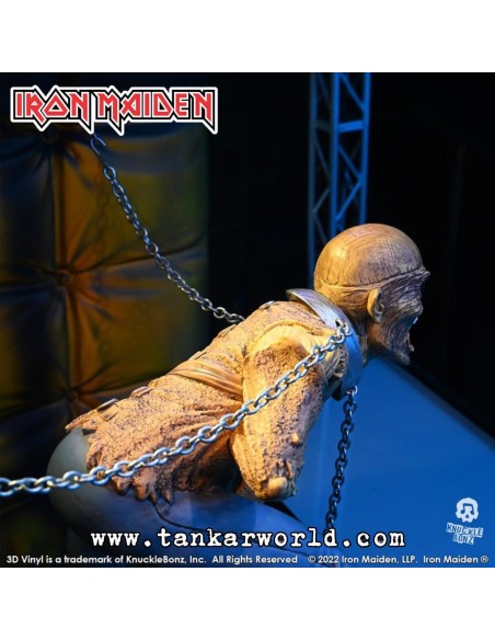 Iron Maiden - Piece Of Mind - Estatua 3D Vinyl - Knucklebonz - 25 cm