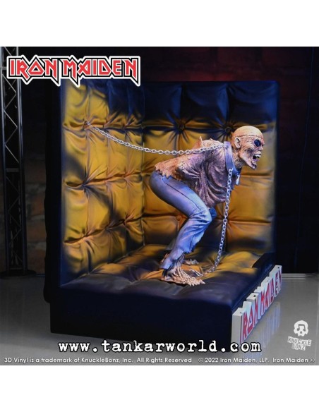 Iron Maiden - Piece Of Mind - Estatua 3D Vinyl - Knucklebonz - 25 cm
