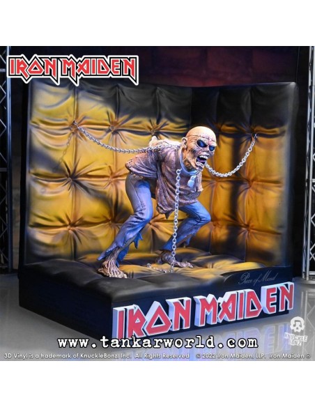 Iron Maiden - Piece Of Mind - Estatua 3D Vinyl - Knucklebonz - 25 cm