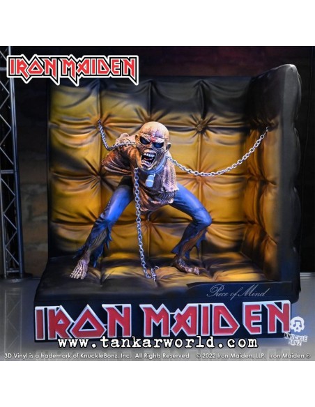 Iron Maiden - Piece Of Mind - Estatua 3D Vinyl - Knucklebonz - 25 cm