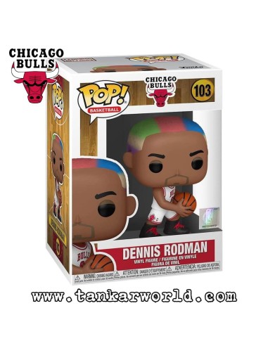 Funko Pop! - Dennis Rodman - Chicago Bulls - NBA - 103