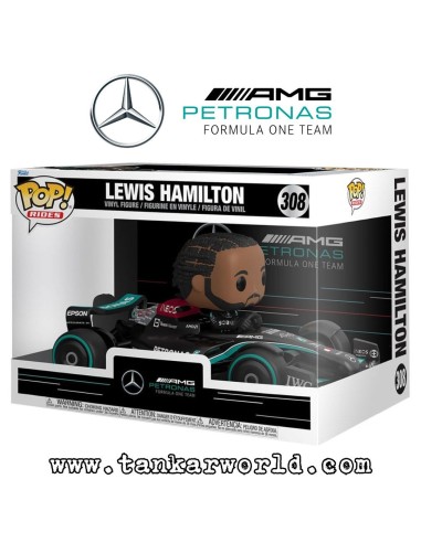 Funko Pop! - Lewis Hamilton - Formula 1- Pop! Rides 308