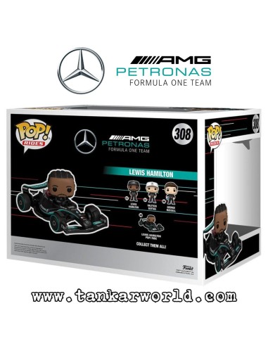 Funko Pop! - Lewis Hamilton - Formula 1- Pop! Rides 308