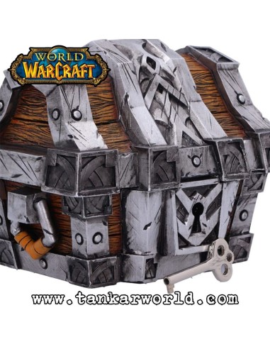 World of Warcraft - Cofre Bote de almacenamiento - Treasure Chest - 13 cm