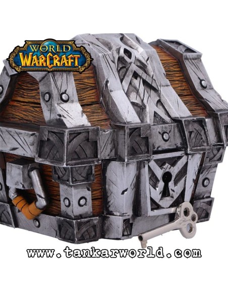 World of Warcraft - Cofre Bote de almacenamiento - Treasure Chest - 13 cm