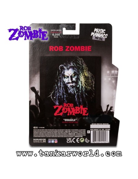 Rob Zombie - Dragula - Figura articulada - Music Maniacs Metal