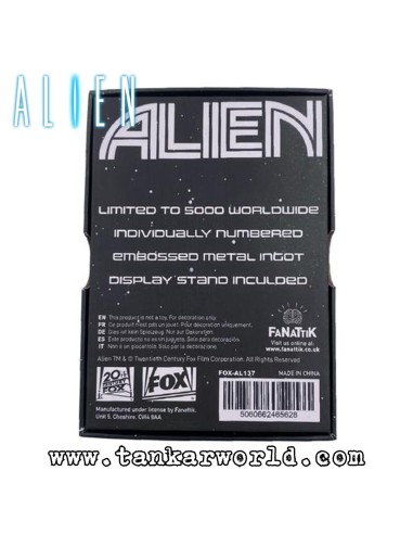 Alien - Lingote Iconic Scene Collection Xenomorph Antique - Limited Edition