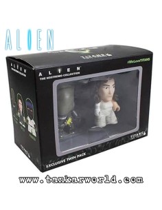 Alien Ripley & Xenomorph - Acid Splatter - Alien - The Nostromo Collection - Titans Vinyl Figures 2