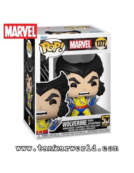 Funko Pop! - Wolverine (Fatal Atractions) - 50 Years - Ultimate Wolverine with Adamantium - 1372