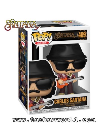 Funko Pop! - Carlos Santana - Santana - 409