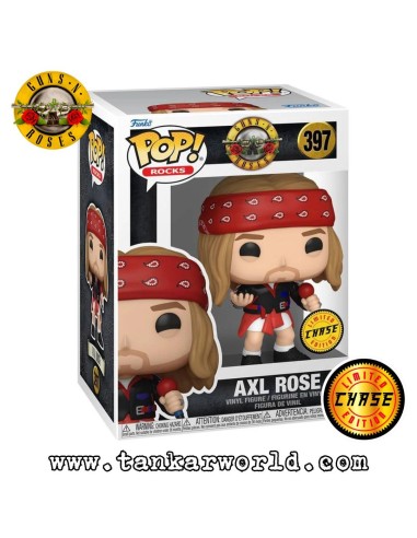 Funko Pop! - Axl Rose - Guns N´ Roses - 397 - Chase - Limited Edition