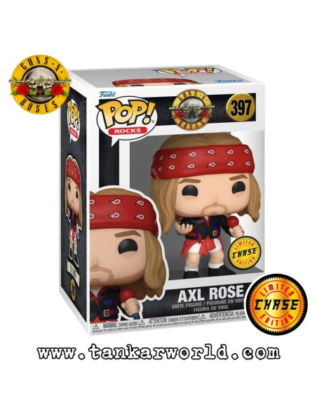 Funko Pop! - Axl Rose - Guns N´ Roses - 397 - Chase - Limited Edition