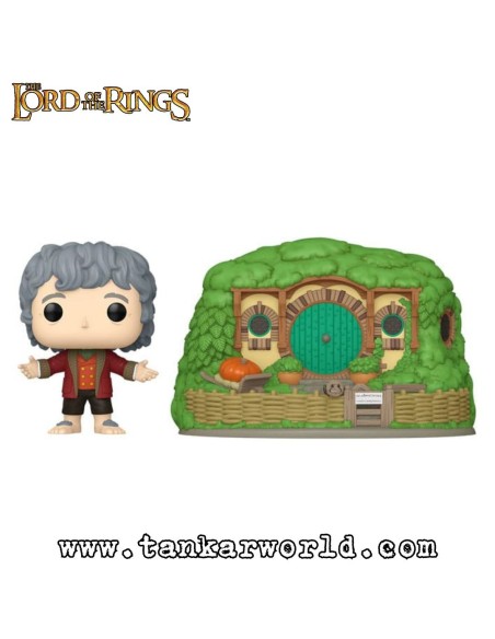 Funko Pop! - Bilbo Baggins with Bag-End - Lord Of The Rings - Pop! Town 39