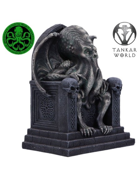 Cthulhu - Figura resina - Cthulhu´s Throne - 18 cm