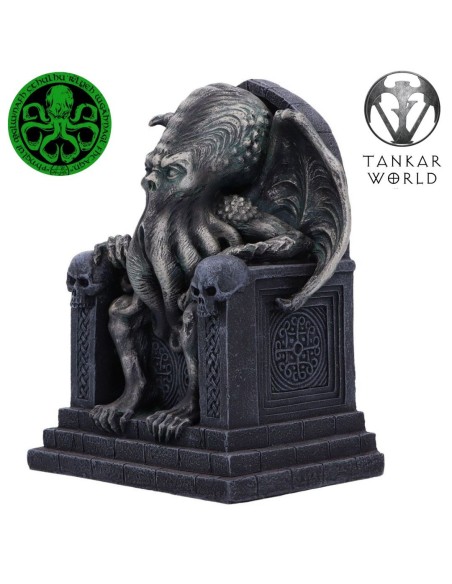 Cthulhu - Figura resina - Cthulhu´s Throne - 18 cm
