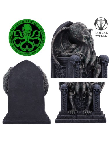 Cthulhu - Figura resina - Cthulhu´s Throne - 18 cm