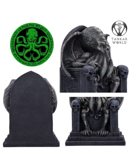 Cthulhu - Figura resina - Cthulhu´s Throne - 18 cm