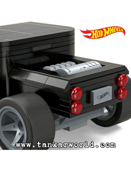 Hot Wheels - Kit de Construcción MEGA 124 Bone Shaker - 20 cm