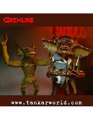 Gremlins - Tattoo Gremlins - Pack de 2 Figuras - Gremlins 2 The New Batch - 18 cm