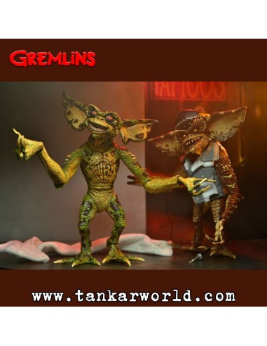 Gremlins - Tattoo Gremlins - Pack de 2 Figuras - Gremlins 2 The New Batch - 18 cm