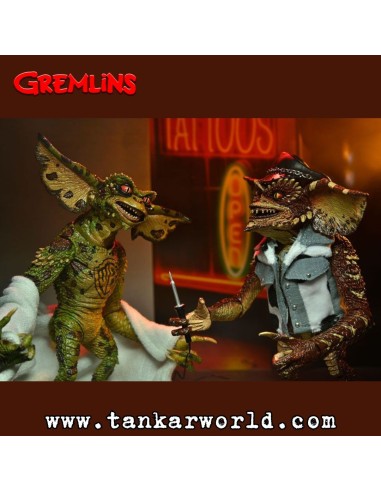 Gremlins - Tattoo Gremlins - Pack de 2 Figuras - Gremlins 2 The New Batch - 18 cm