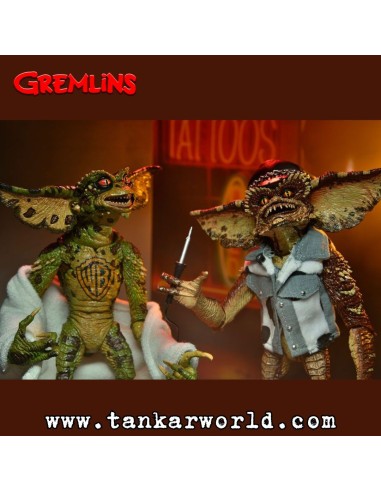 Gremlins - Tattoo Gremlins - Pack de 2 Figuras - Gremlins 2 The New Batch - 18 cm
