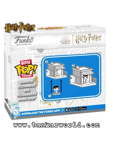 Bitty Pop! Town - Garrick Ollivander and Ollivanders Wand Shop - Harry Potter - 146