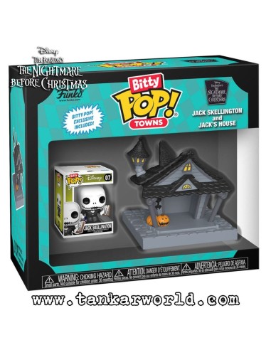 Bitty Pop! Towns - Jack Skellington and Jack´s House - Pesadilla Antes de Navidad - Nightmare Before Christmas - 07